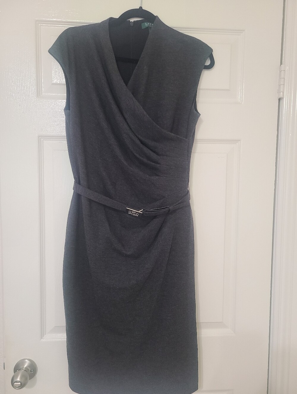 Lauren Ralph Lauren Faux Wrap Dress